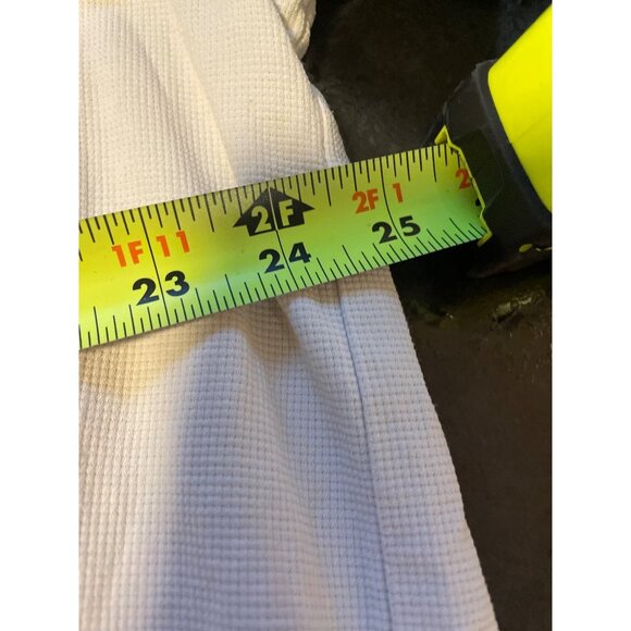 Silk Icon Mens Cream Button Down Short Sleeved Silk Shirt Sz 2XL - Picture 7 of 9